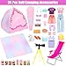 HONLAELLA 34 Pcs Doll Travel Camping Tent Playset for 115 Inch Girl Dolls Includes Clothes Tent Telescope Backpack Sleeping Bag Other Camping Accessories for Dolls Travel Camping Toy SetNO Doll - Image 4