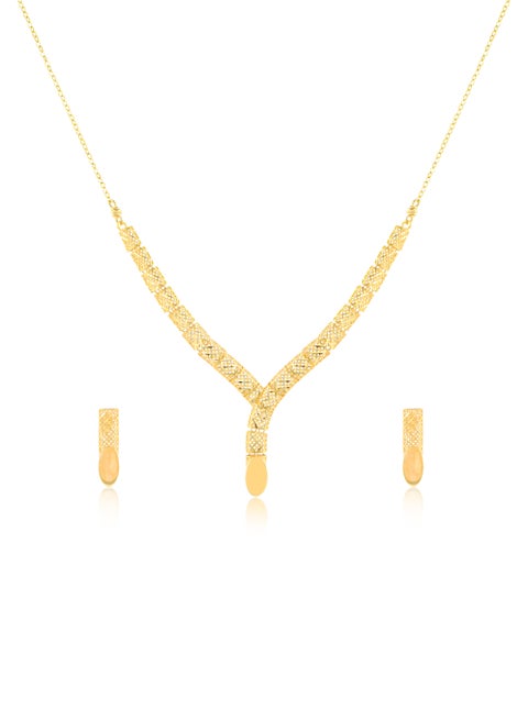 Explore Our 18K Gold Necklace Set Collection