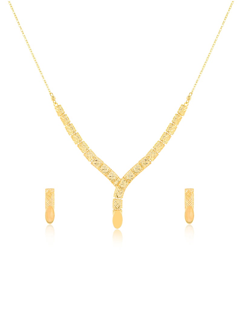 BAFLEH JEWELLERY Explore Our 18K Gold Necklace Set Collection  - Image 1