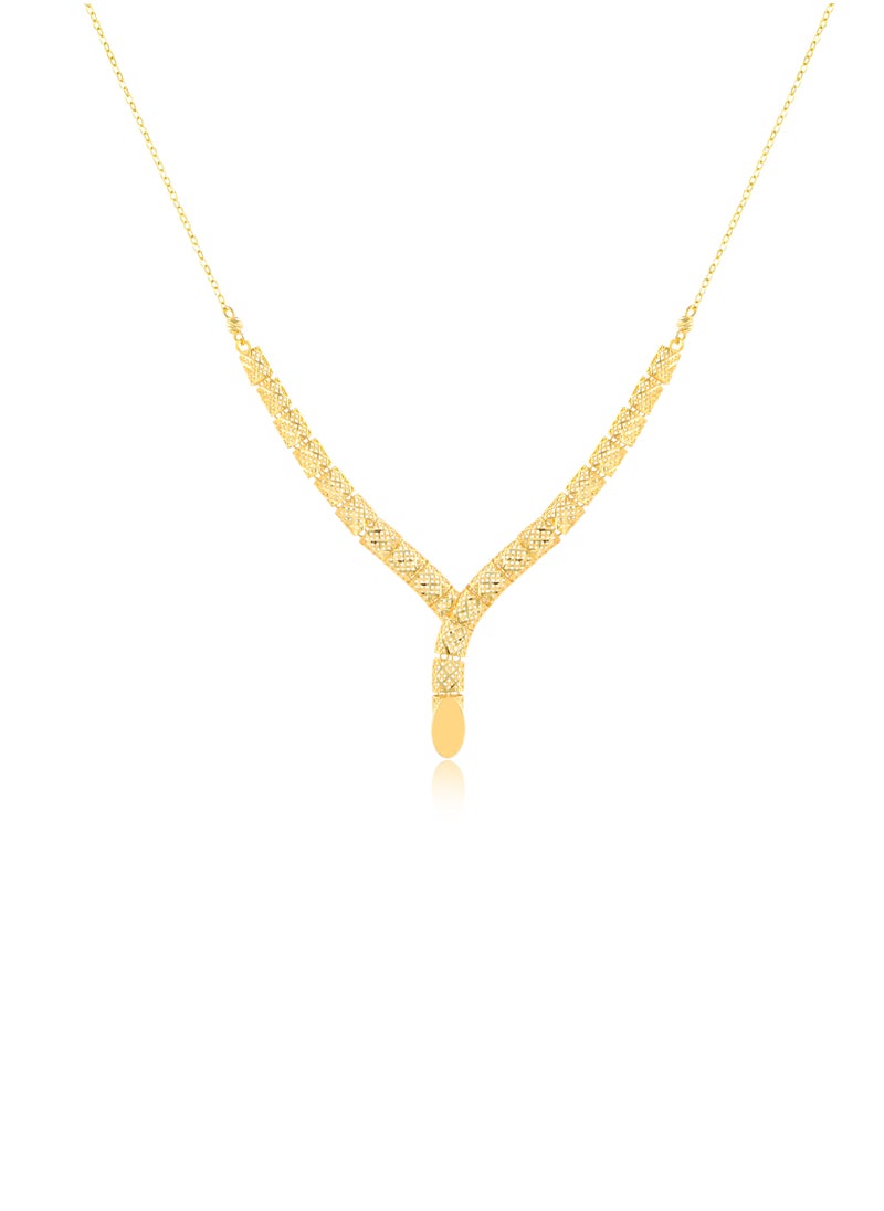 BAFLEH JEWELLERY Explore Our 18K Gold Necklace Set Collection  - Image 2
