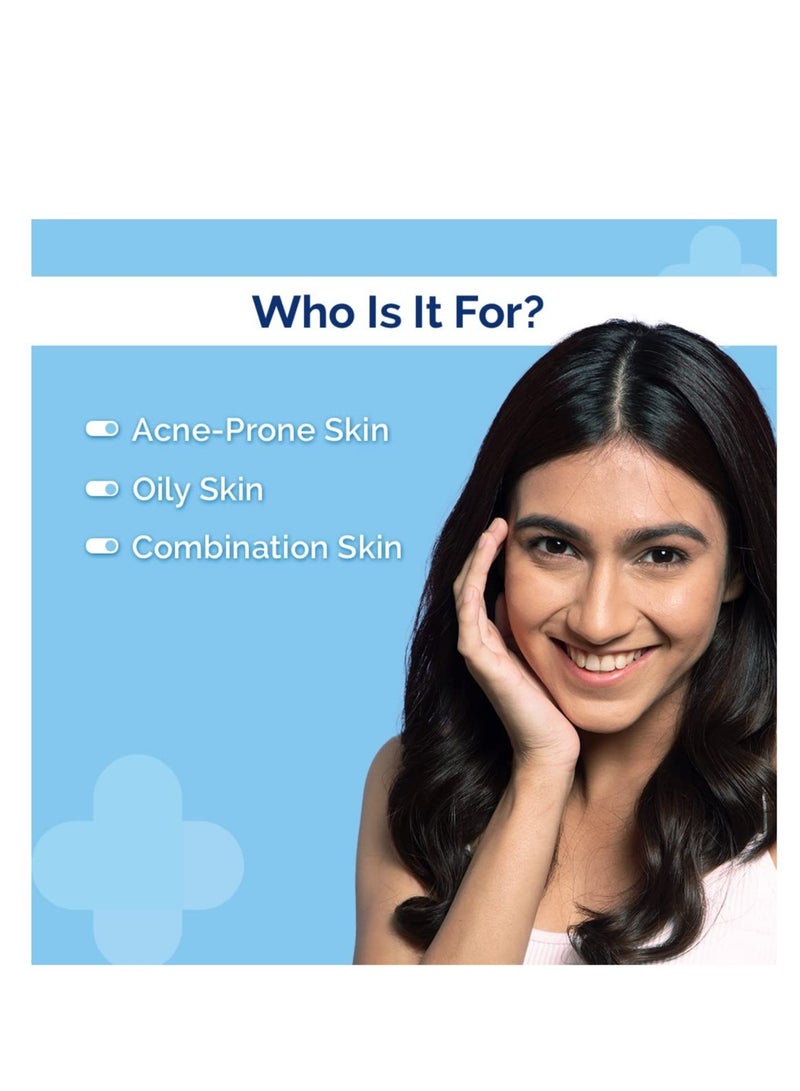 THE derma Co 1% Salicylic Acid Gel Face Wash With Salicylic Acid & Witch Hazel For Active Acne 100 Ml  - Image 2