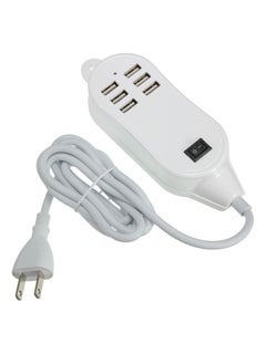 نيبمينينت موزع USB محمول جديد ب6 منافذ بقدرة 30 وات يناسب جميع الأجهزة 
