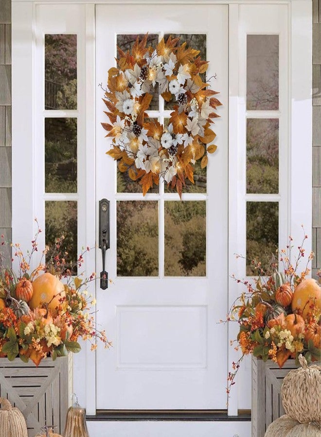 Zmtyykh Fall Wreath for Front Door Zmtyykh - Image 2