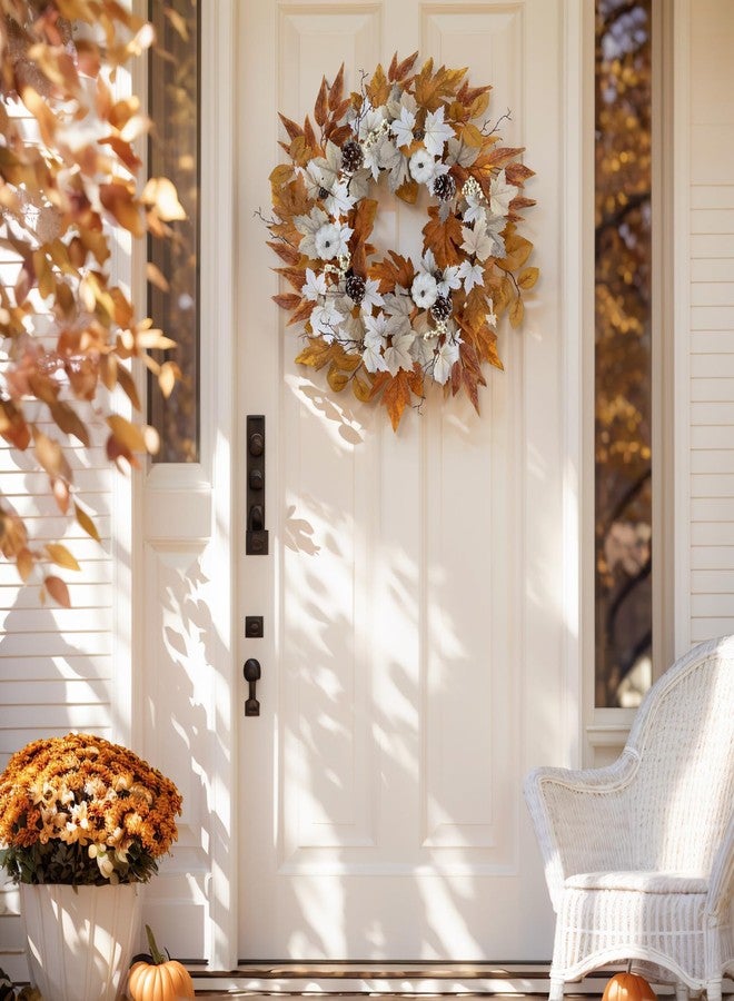 Zmtyykh Fall Wreath for Front Door Zmtyykh - Image 5
