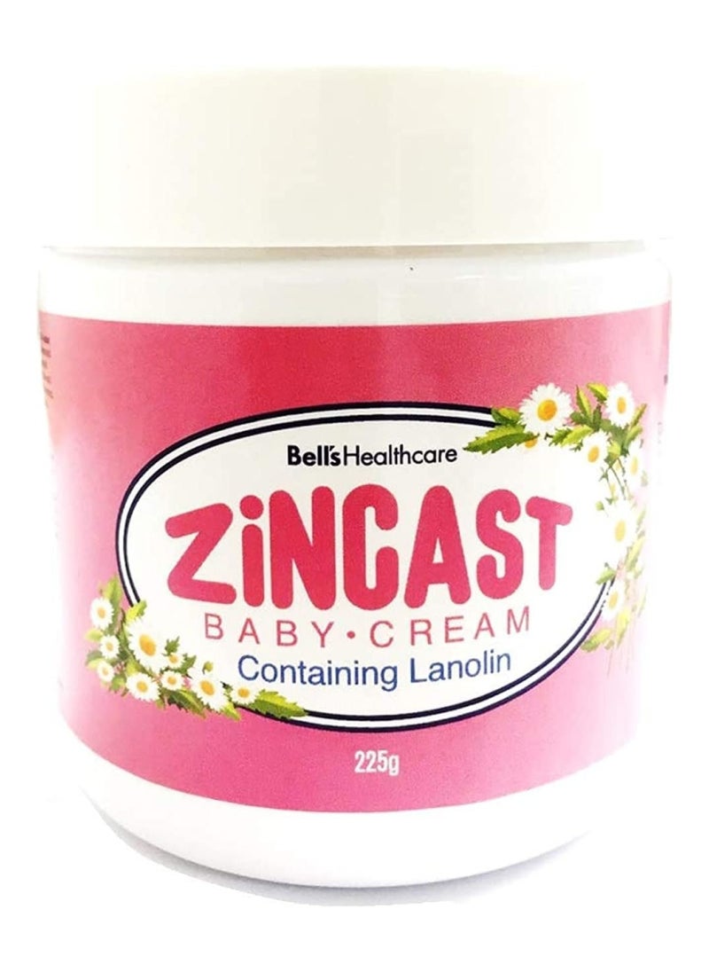BELL'S Zincast Baby Cream, 225G 