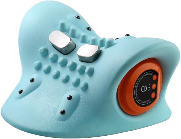Neck Massager with Heat - Rechargeable Massage Pillow for Neck and Shoulder Relaxation - Image 1