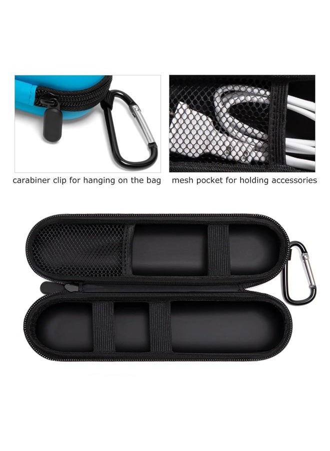 Nincha EVA Electric Toothbrush Case - Durable Hard Shell Travel Case with Mesh Pocket - Fits Most Powered Toothbrush Products (Blue) - Image 3