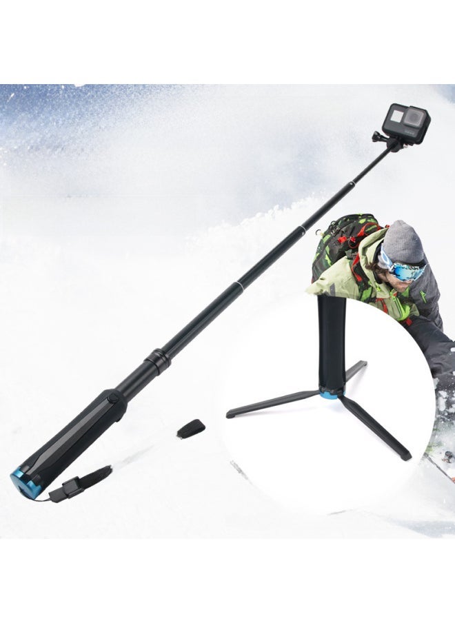 Suitable For Gopro11/10 Accessories Gopro Universal Selfie Stick Tripod Handheld Stick Integrated Selfie Stick-Color:Selfie Stick - Image 2