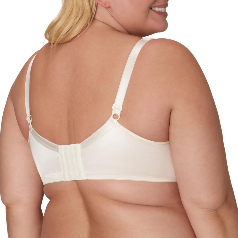 PLAYTEX Womens 18-hour Ultimate Lift Wireless Full-coverage Bra, Single Or 2-pack Bra, Mother Of Pearl, 42C US - Image 3