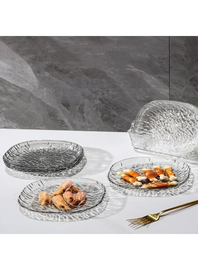 طقم أطباق تقديم اكليريك - (مع حامل منظم) لتقديم الطعام او التسالى - Image 3