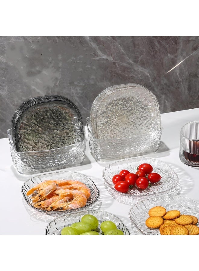 طقم أطباق تقديم اكليريك - (مع حامل منظم) لتقديم الطعام او التسالى - Image 1