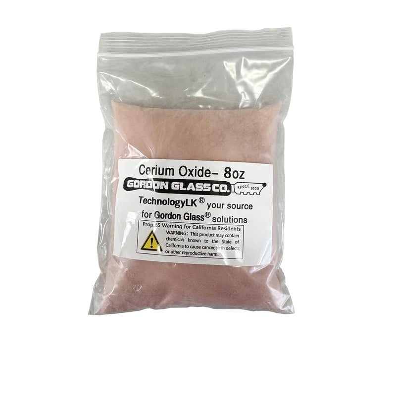 TechnologyLK Cerium Oxide High Grade Polishing Powder - 8 Oz - Image 1