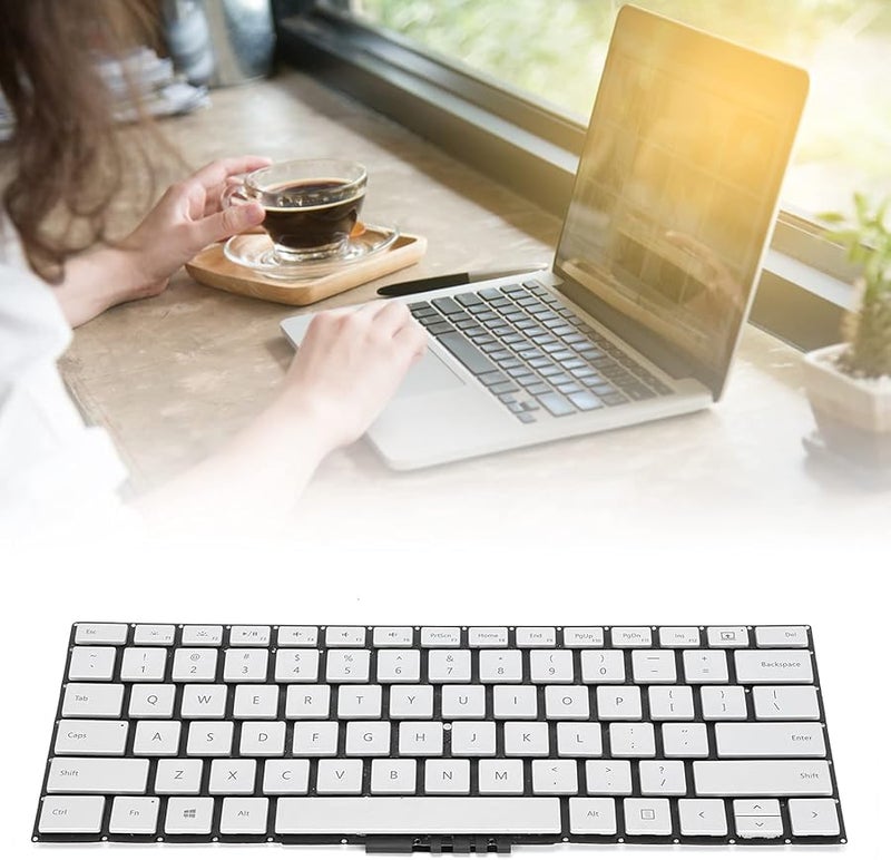 Silver Aluminum Alloy Keyboard Dock for Book 1 1703 1704 1705 1785 Easy Plug Durable Replacement - Image 3