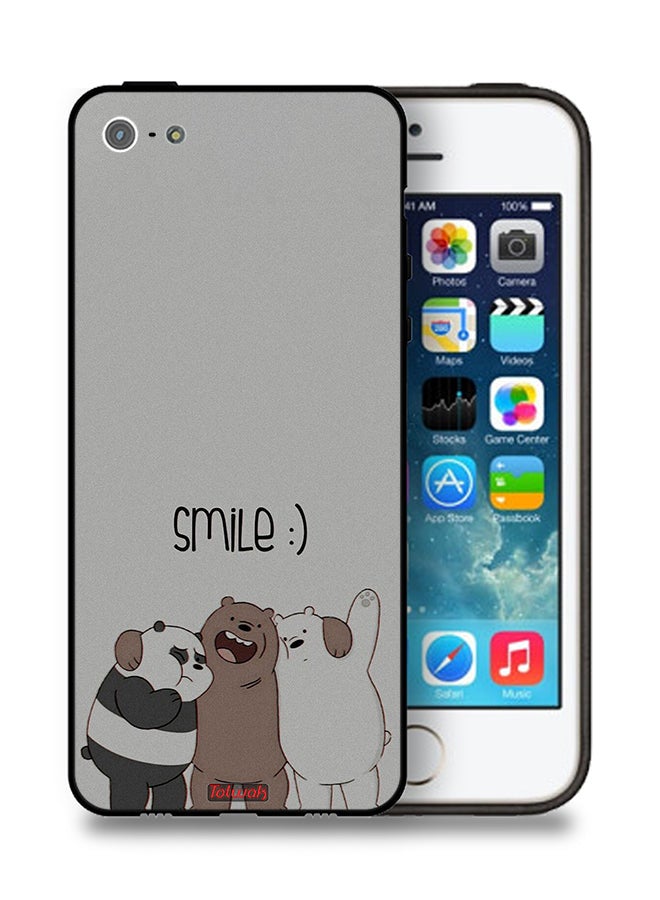 Tolwak Apple iPhone 5/5s/SE Protective Case Friends Smile - Image 1