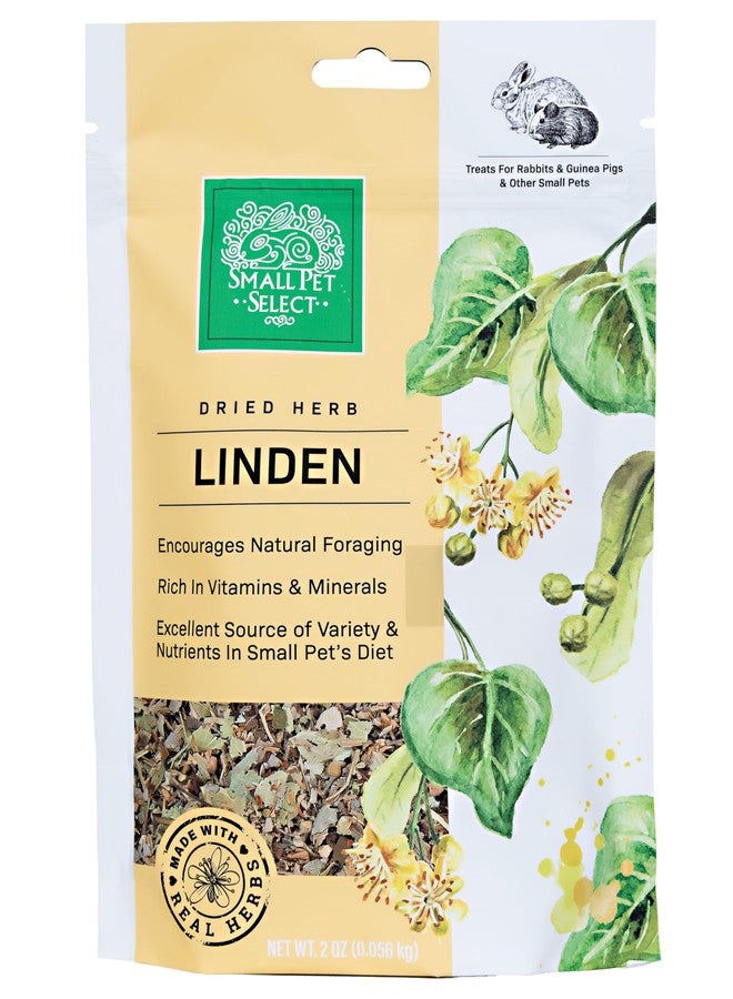 Small Pet Select - Linden, a Natural Herbal Treat for Adult Rabbits and Guinea Pigs, 2oz - Image 3