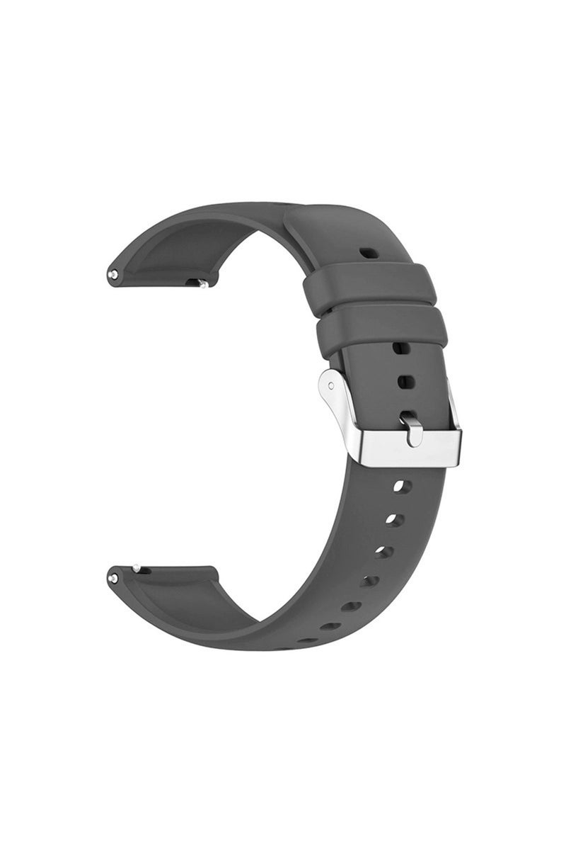 20mm grey Hot Sell 20MM 22MM Silicone Watch Strap 20/22mm Universal Watchband Wristwatch Band for P2