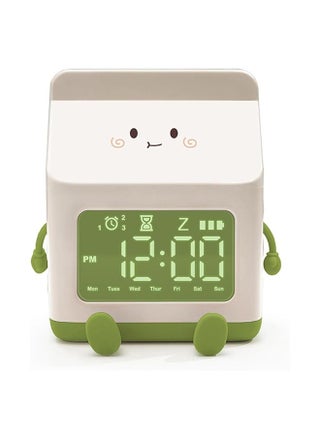 Durable Digital Milk Crate Shape Battery Alarm Clock Rechargeable Countdown Readable Big Screen Multi-function Digital Clock - pzsku/Z97A8B6C556138310E69AZ/45/_/1700020555/593cb11a-00a1-41b3-80f3-5f1a6a45c669