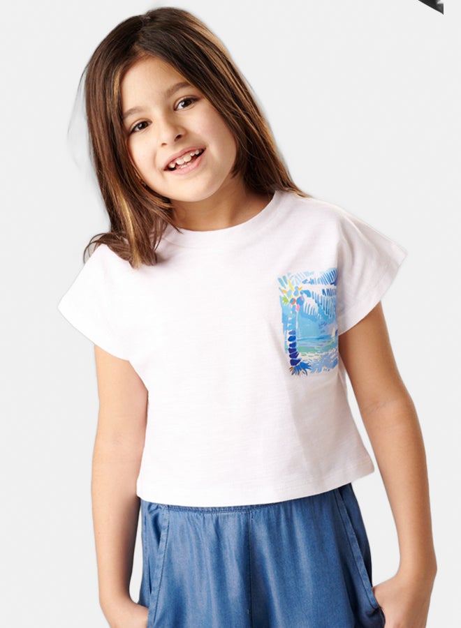 جودي ميني بلوزة طباعة بيزيك - Image 1