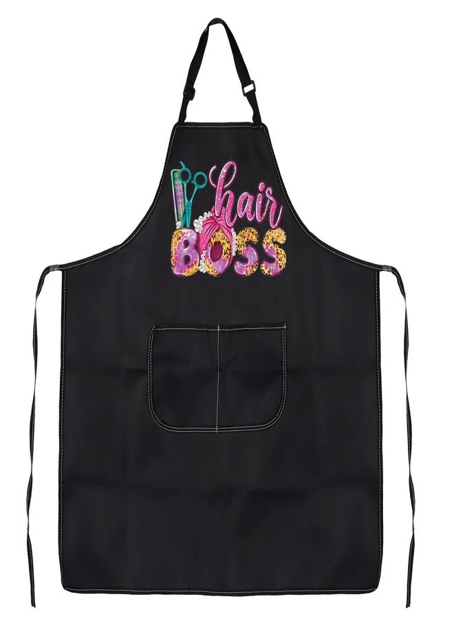 PXTIDY Hair Boss Apron Hair Salon Gift Hair Stylist Graduation Gifts Barbershop Salon Apron Hair Dresser Gift Hairdresser Gifts (hair BOSS apron) - Image 1