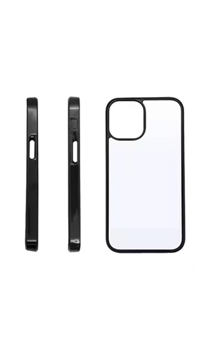 Silence Designs Full Body Protective Premium Glossy Printed Metal Soft TPU Silicone Mobile Back Case Cover for iPhone 13 |Green Flower - Image 5