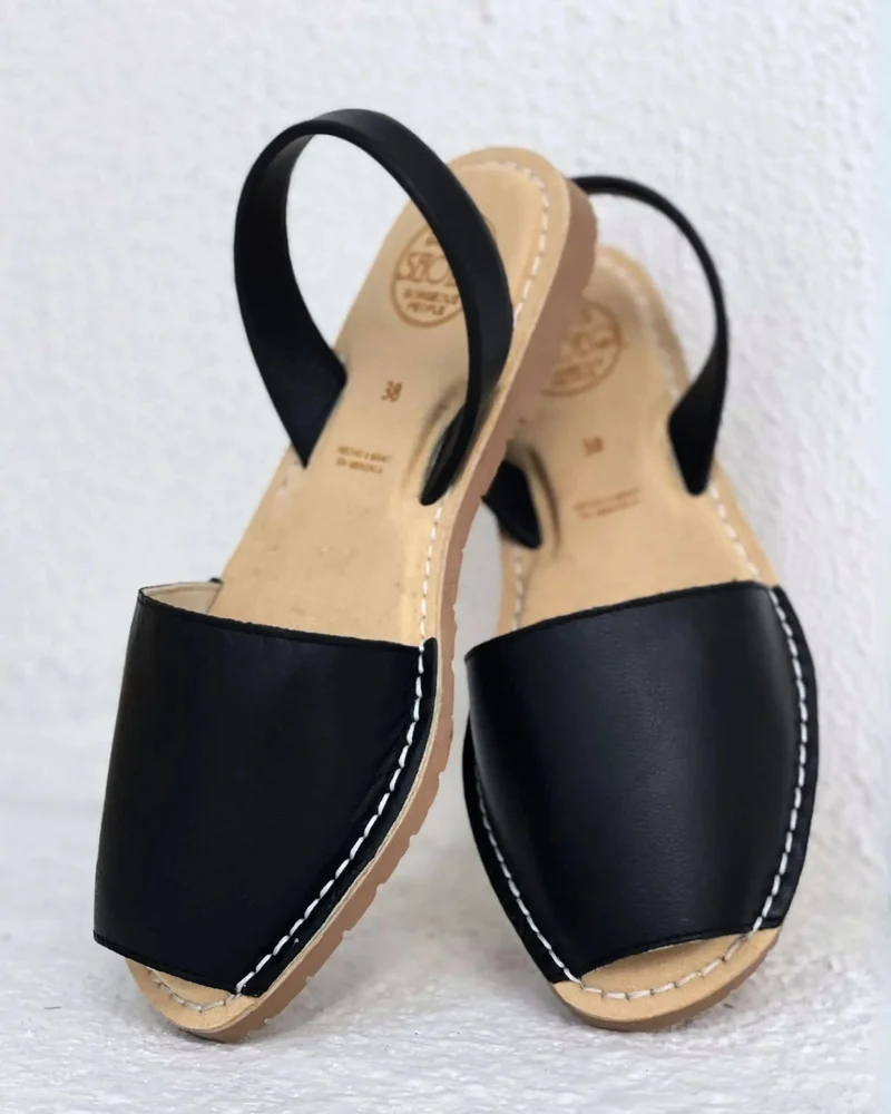 SHOEQ Charcoal Luxe Avarca for Women | Best Price UAE