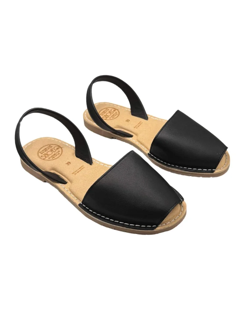 SHOEQ Charcoal Luxe Avarca for Women | Best Price UAE