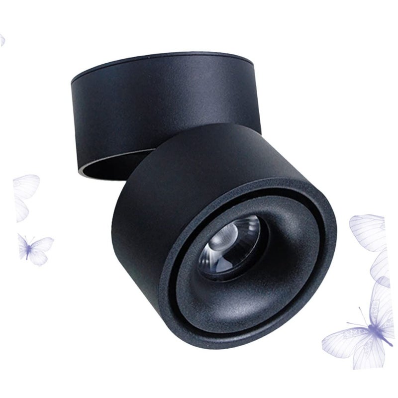Healifty Adjustable LED Ceiling Spotlight Warm White Round Downlight For Indoor Home - Image 4