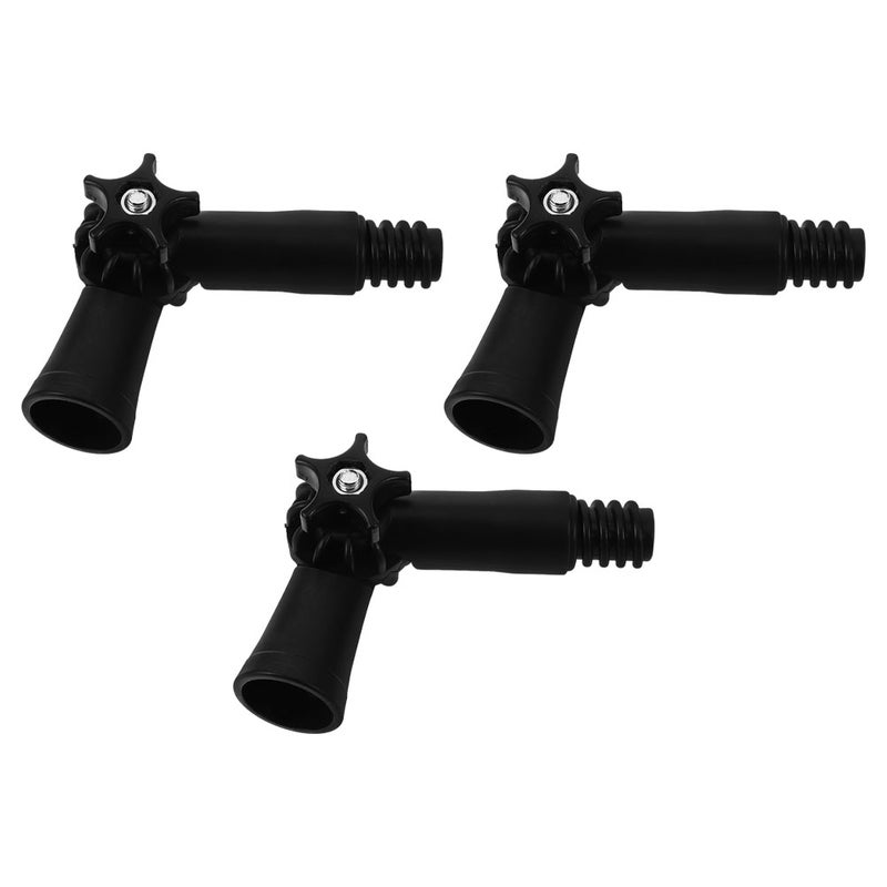3pcs Angle Adapter Pole Extension Hinge Tip Mopping Pole Accessories Angle Adapter For Window Cleaner Brush Any Standard Threaded Tip - Image 5