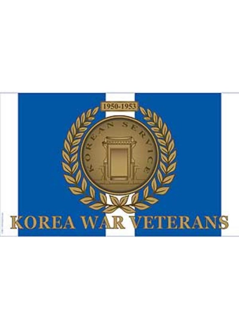 FindingKing FindingKing Korean War Veterans Flag 3ft x 5ft 