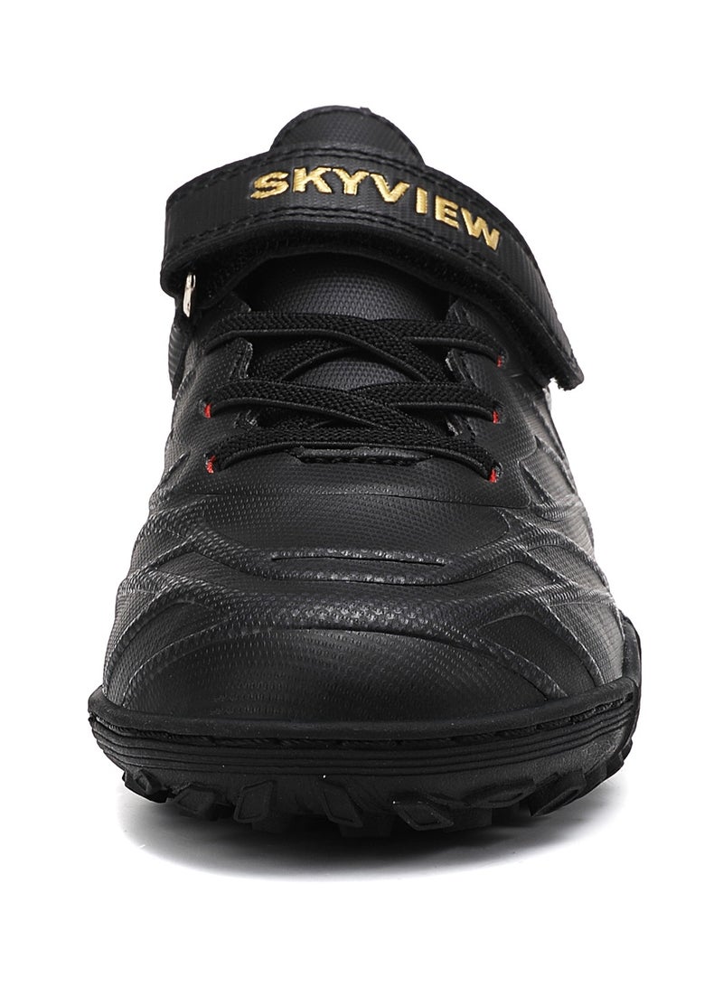 سكاي فيو حذاء كرة قدم احترافي متين برباط للأولاد والبنات، حذاء رياضي متعدد الألوان ومريح - Image 3