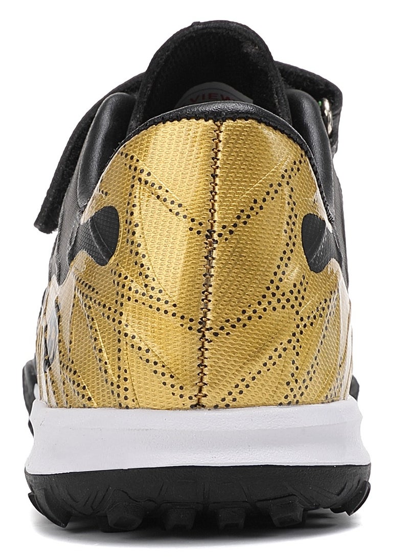 سكاي فيو حذاء كرة قدم احترافي متين برباط للأولاد والبنات، حذاء رياضي متعدد الألوان ومريح - Image 4