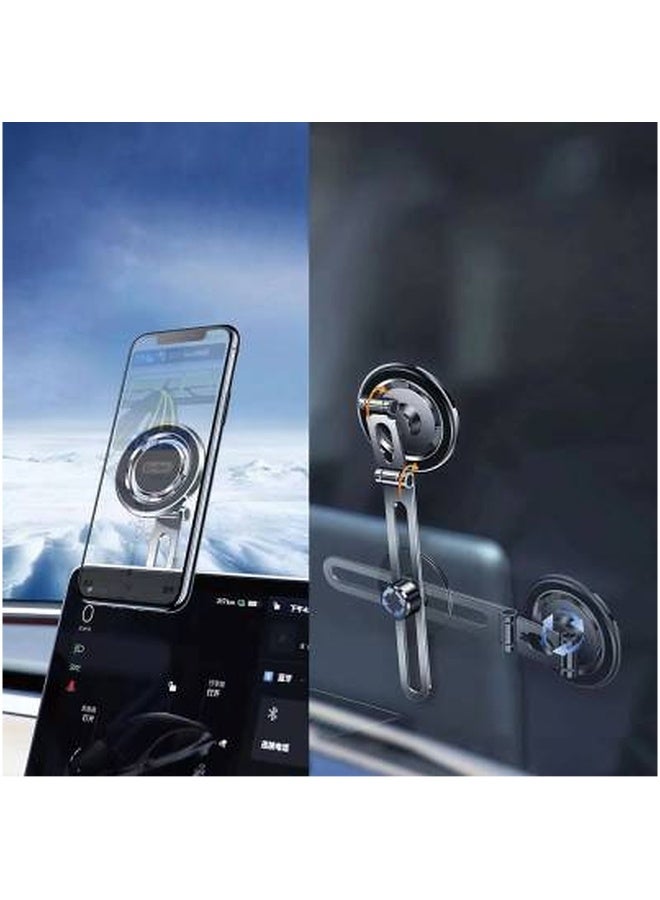 GO-DES 360° Rotation Super Magnetic Mobile Phone Car Holder for All Mobiles - Image 3