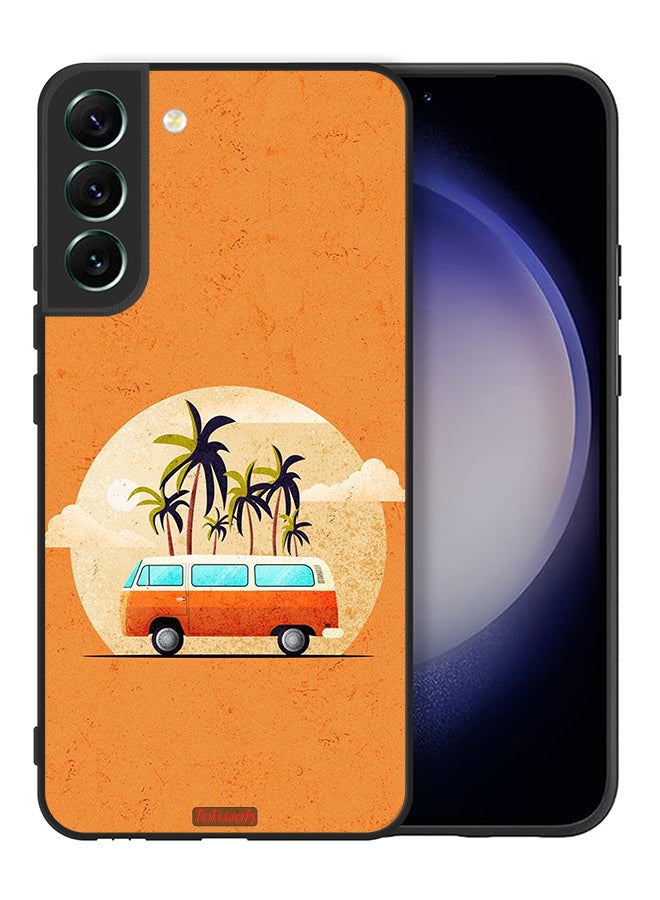 Tolwak Samsung Galaxy S22 5G Protective Case Cover Bus Art - Image 2