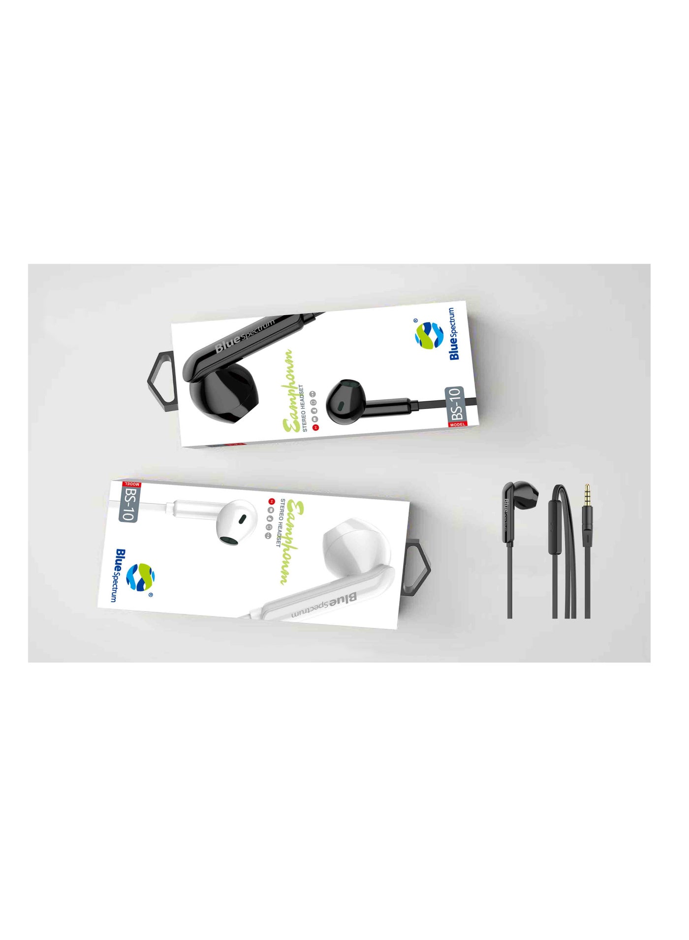 bluespectrum Bluespectrum Aux Earphone Spectrum bs-10 3 Aux Earphone Z97A91FA38DD30DFA9015Z