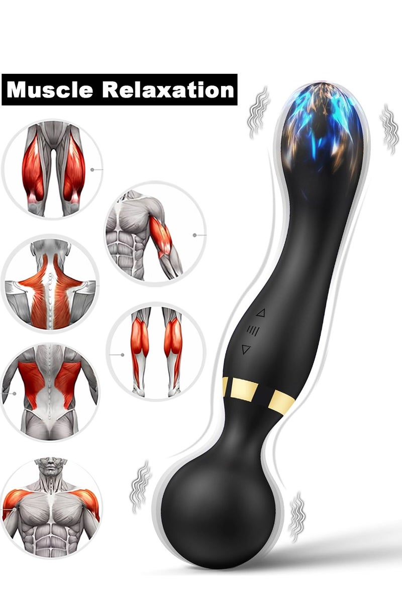 ARNOTEC Handheld Wireless Muscle Relaxation Massager for Back, Neck, Shoulders, Legs and Feet – Deep Tissue Therapy, Adjustable Speeds, Quiet Motor, Portable & Rechargeable - Image 1