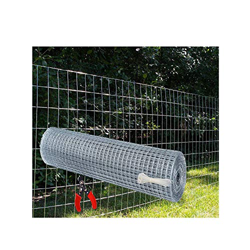 SAI PRASEEDA Welding Wire Garden Fencing Iron net with 18 Guage Anti Bird 4feet/40feet Netting Uv Stablized with 6 Months Guarantee Free 1 Cutter,100 PVC Wire Tags - Image 1