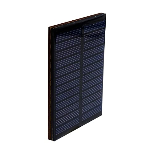 Electronicspices Electronic Spices 99 x 69 x 03 Mini Solar Panel With Mdf Base Diy Screw Type 6V-180 mA For school & Industrial Mini Science Robotic Projects (Square Shape) - Image 3