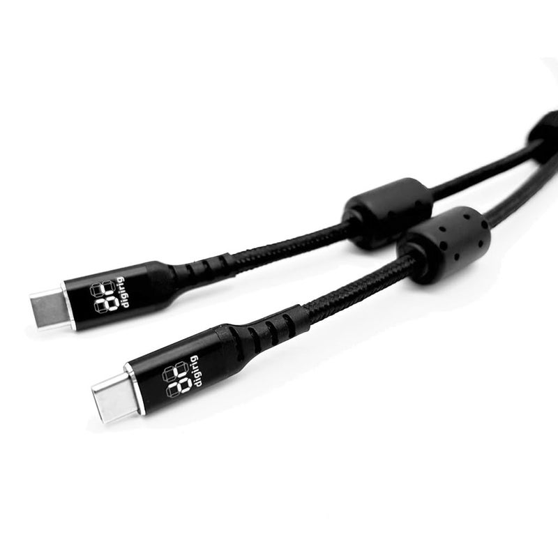 Digirig 2M Shielded USB-C to USB-C Cable with Ferrites - Image 3