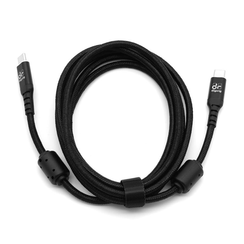 Digirig 2M Shielded USB-C to USB-C Cable with Ferrites - Image 1