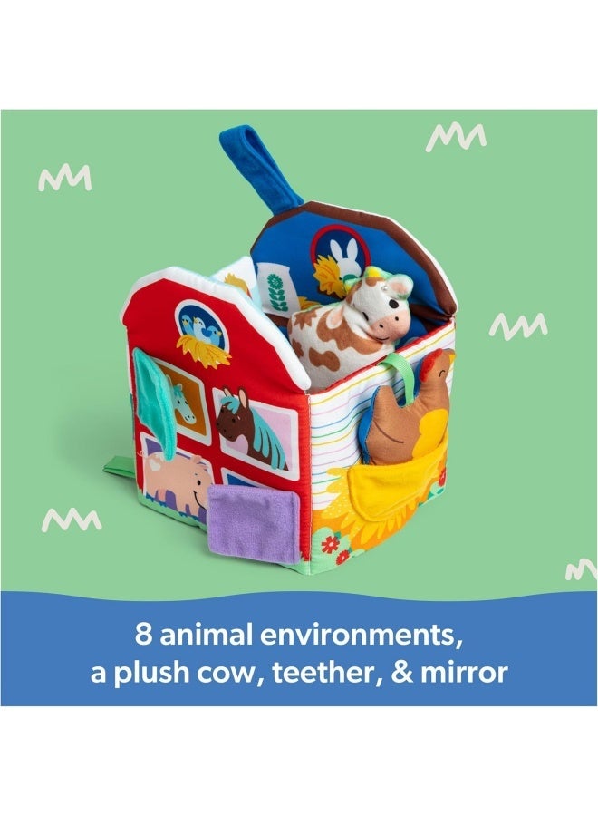 مس ريتشال السيدة راشيل مفاجأة التعلم صندوق راشيل مفاجأة الحسية التعلم مزرعة ألعاب من نسيج مخملي هو أفضل هدية للعائلة والأصدقاء - Image 3