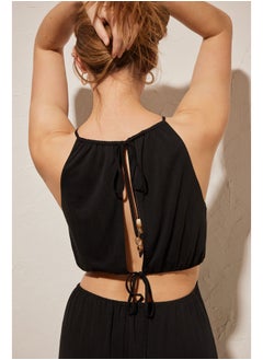 women'secret Halter long jumpsuit  - Image 1