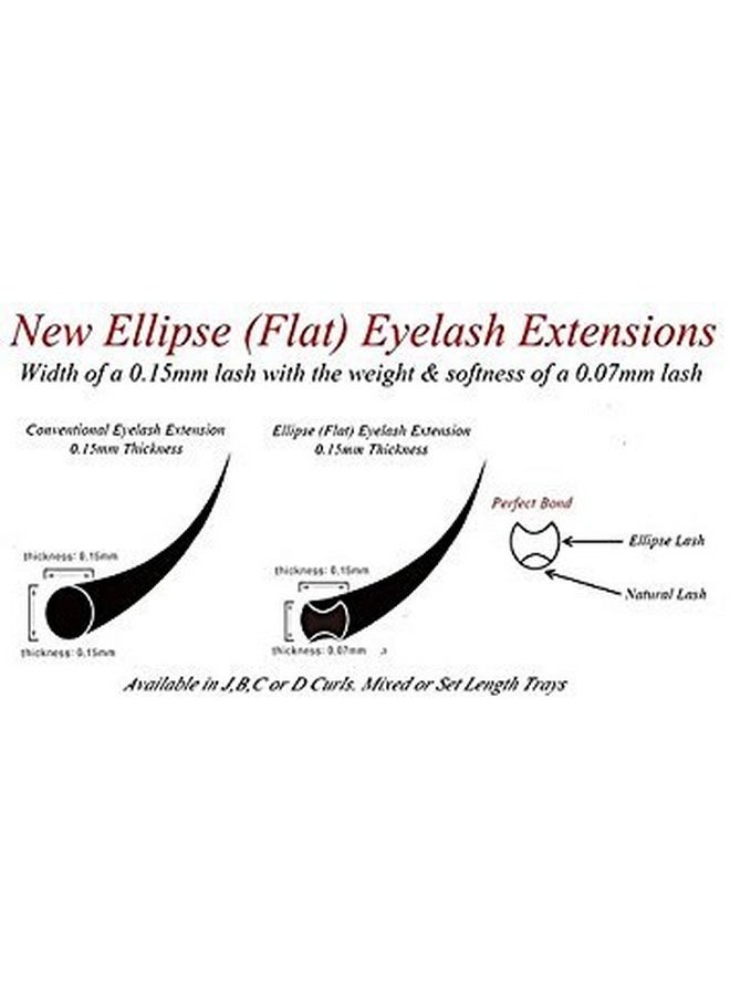 Ellipse 0.20Mm Thickness C Curl Length 8Mm14Mm Flat Shaped Volume Eyelash Extensions Mixed Assorted Sizes In One Tray Silk Mink Fake Eye Lashes - pzsku/Z97A9A5A12F717C3722C6Z/45/_/1695646213/9cba0453-858a-4ed8-9b29-4b87b836d0b5