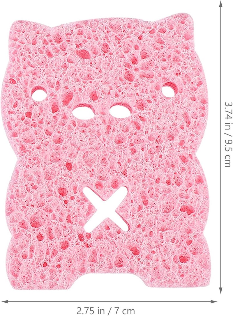 8pcs Bath Sponge Set Soft Loofah Shower Scrubber Body Cleaning Sponge for Bathing Accessories Style - Image 2