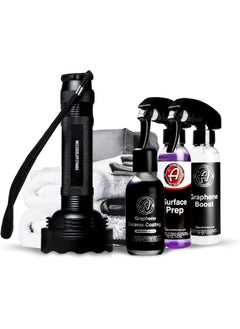 Adam's Polishes Uv Graphene Ceramic Coating - 10H Ceramic Coating For Cars W/Uv Glow Technology | 7+ Years Of Protection | Apply After Car Wash Clay Bar Car Buffer Polisher | Boat Rv Motorcycle  - Image 1