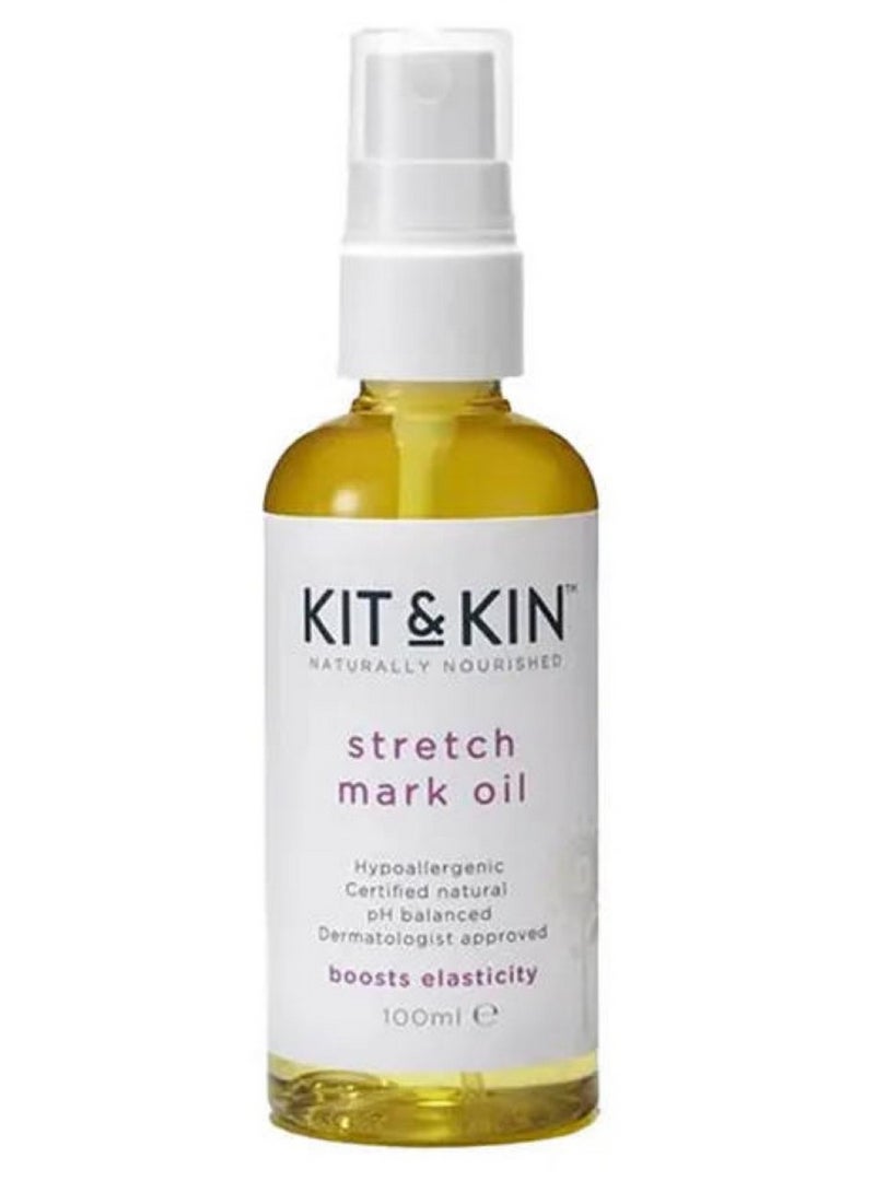Kit & Kin Stretch Mark Oil Naturally Nourished & Boosts Elasticity 100 ML - Image 1