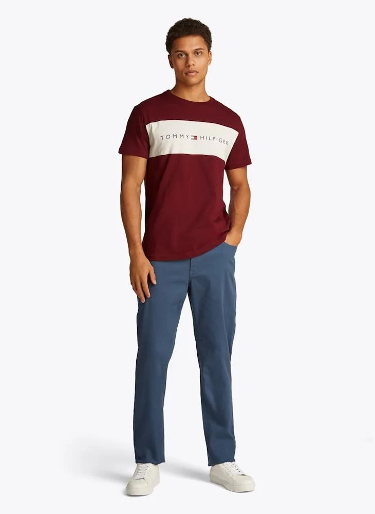 تومي هيلفيغر Logo Print T-Shirt