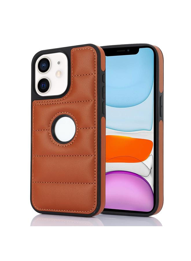 زبون جراب لهاتف iPhone 11 مصنوع من مادة البولي يوريثان بتصميم مجوف ومفاتيح بيانو - Image 1