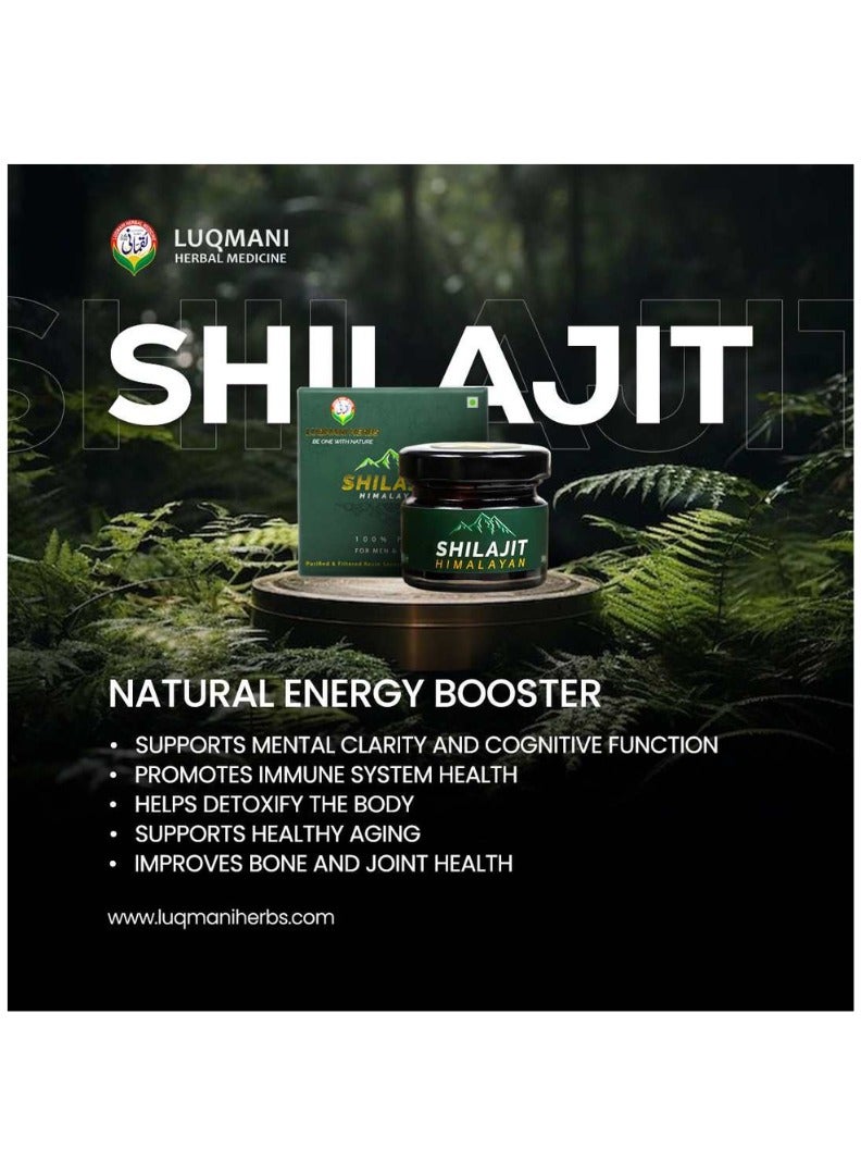 Luqmani Herbs 30Gram Organic Nepal Shilajit for your drinks - Image 4