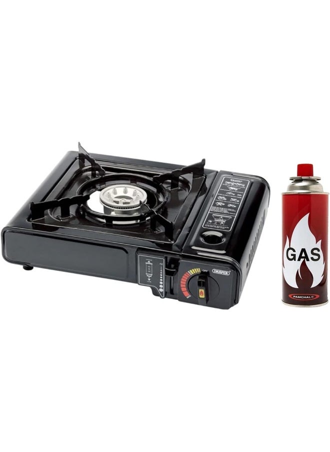 GO2CAMPS Portable Camping Stove | Portable Butane Gas Camping Stove | Picnic Camping Stove with Gas Catridge Compo Pack  - Image 1
