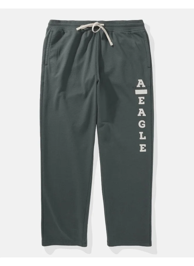 American Eagle Logo Fleece Dorm Track Pant